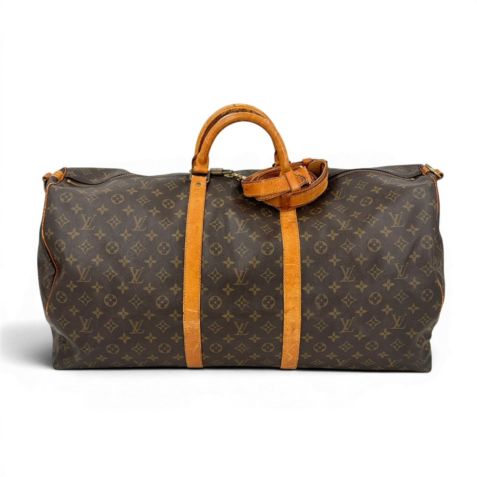 乐天商城 - 【中古】LOUIS VUITTON キーポル バンドリエール60 モノグラム 旧型 ボストンバッグ M41412