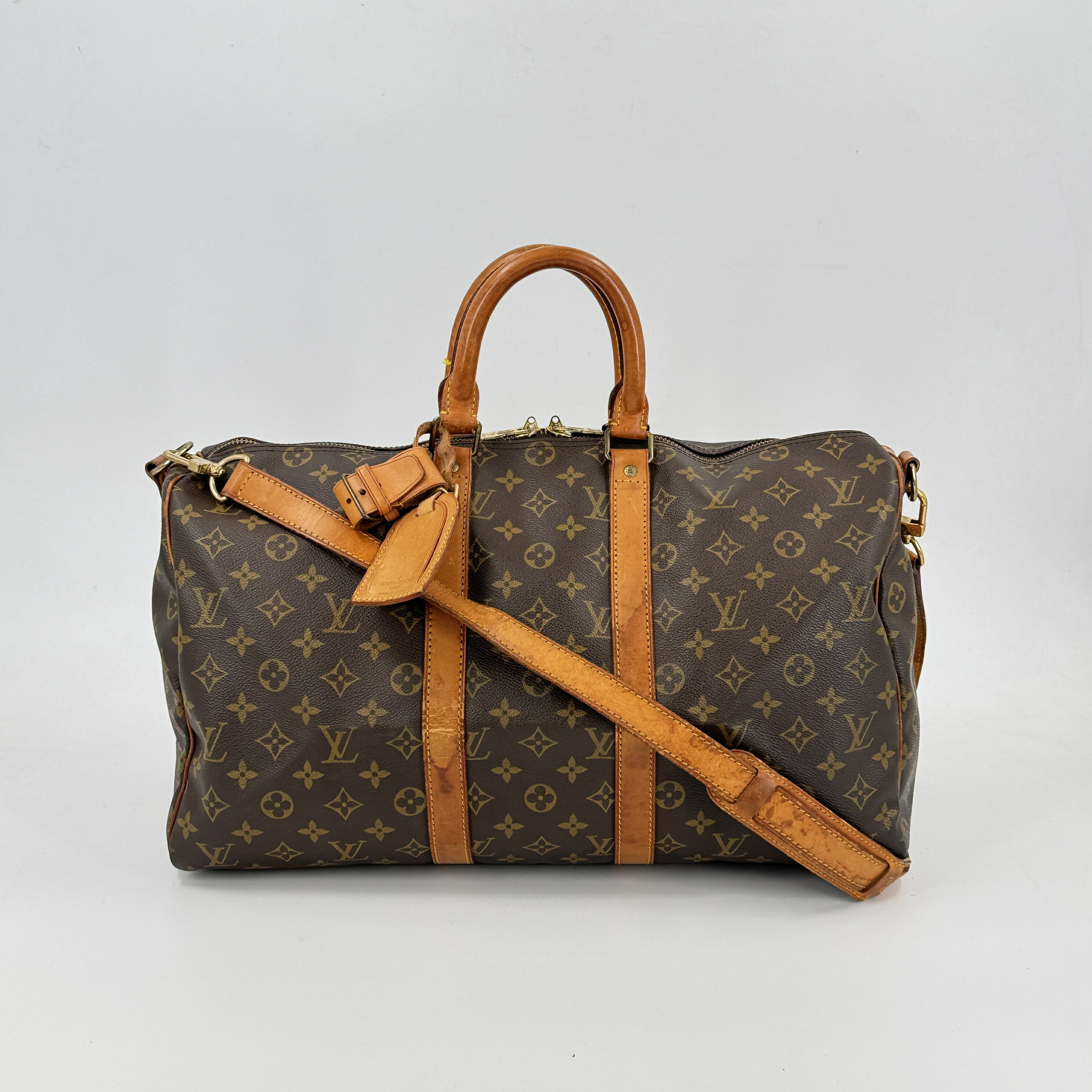 Rakuten - 【中古】LOUIS VUITTON キーポル45 モノグラム 旧型 ボストンバッグ M41428