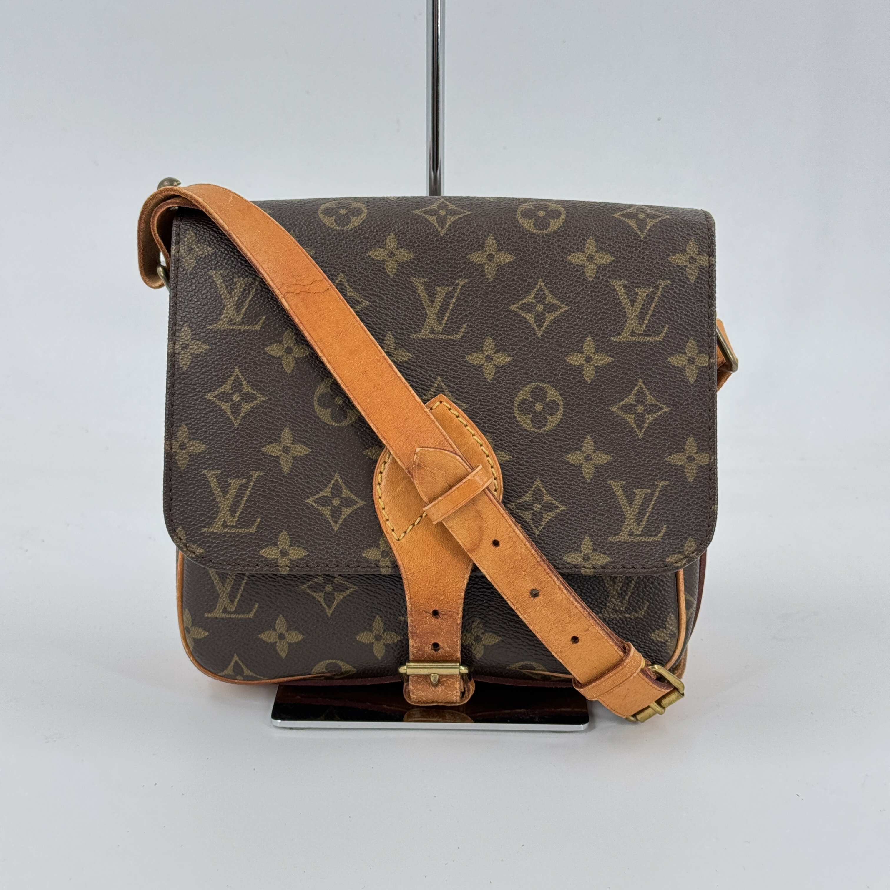 乐天商城 - 【中古】LOUIS VUITTON モノグラム カルトシエール MM ショルダーバッグ M51253