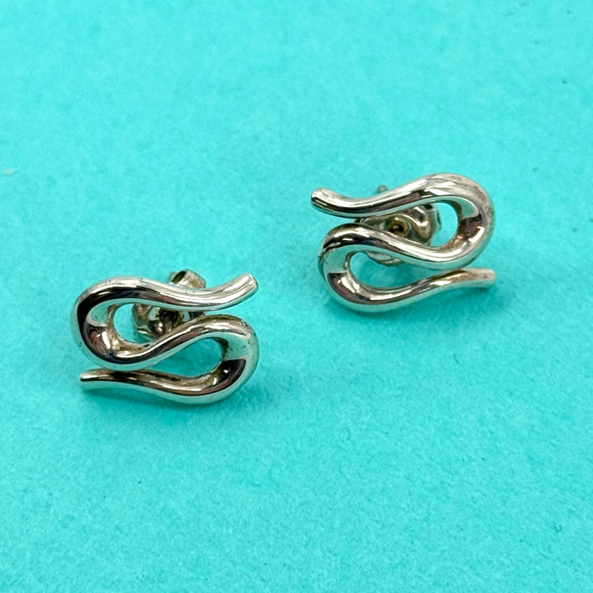 乐天商城 - 【中古】TIFFANY スネークウェーブ ピアス SV925 ヴィンテージ
