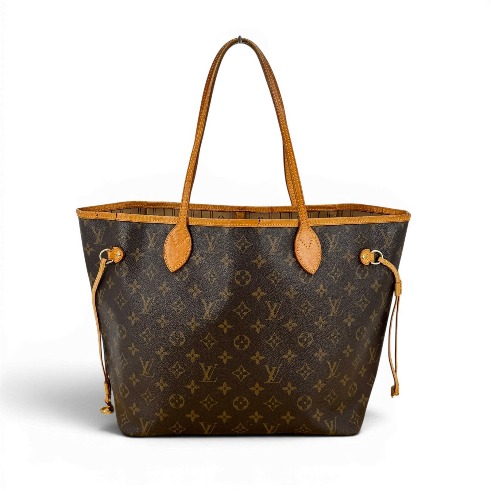 乐天商城 - 【中古】LOUIS VUITTON ネヴァーフルMM モノグラム ブラウン トートバッグ M40156