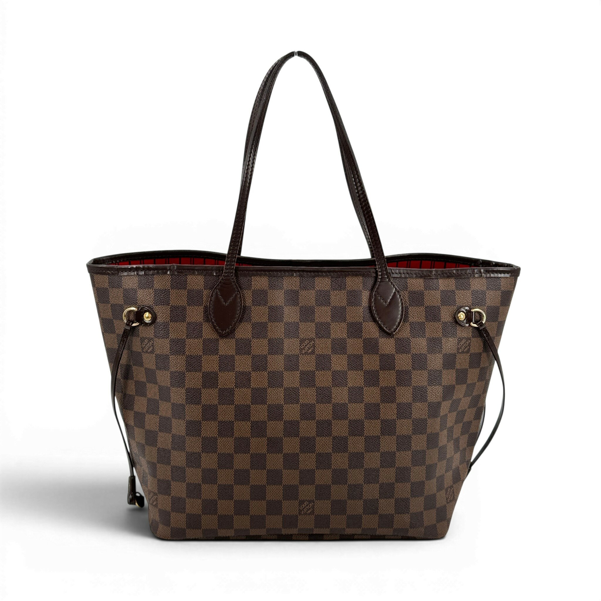 Rakuten - 【中古】LOUIS VUITTON ネヴァーフルMM ダミエ・エベヌ ブラウンキャンバス トートバッグ N51105