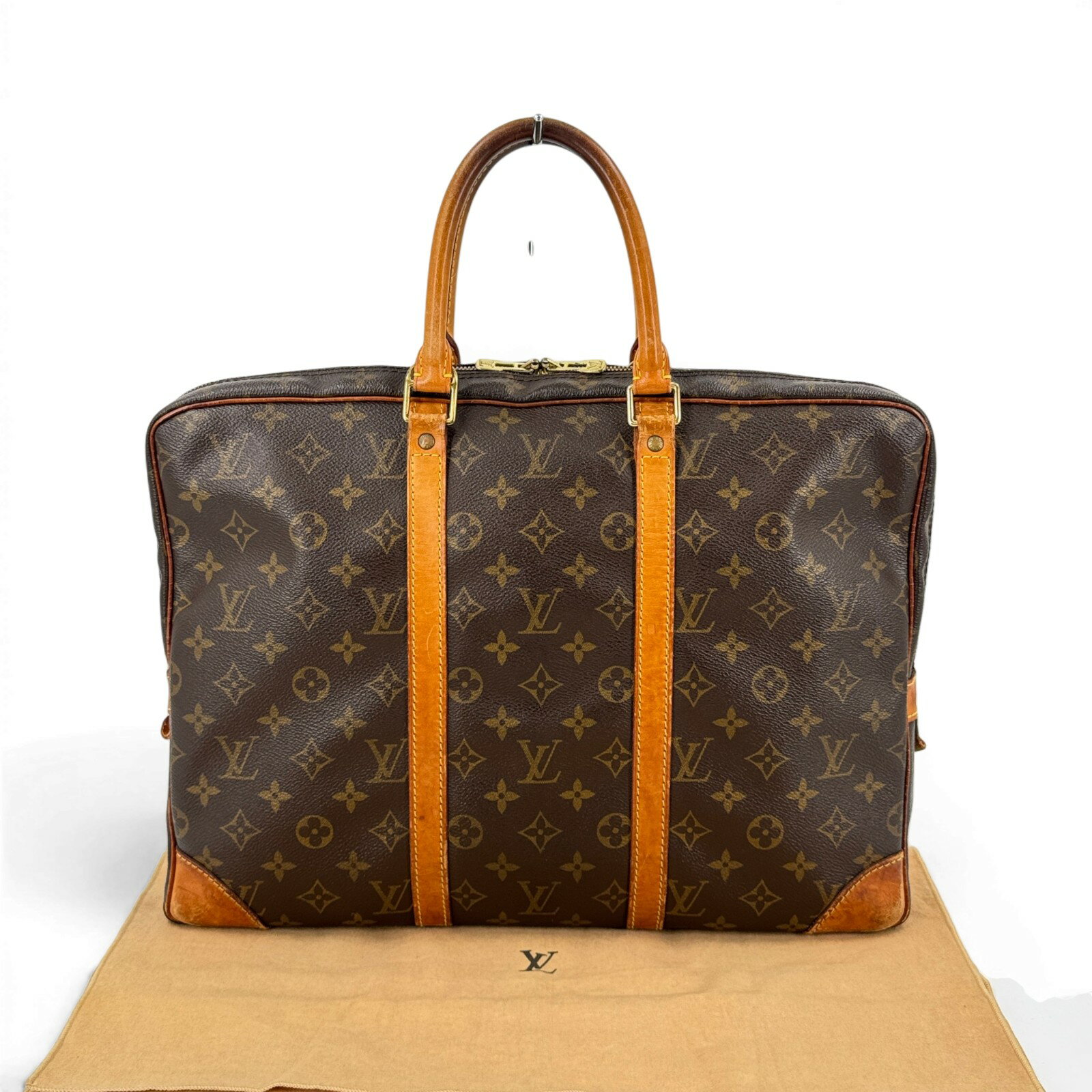 Rakuten - 【中古】LOUIS VUITTON ポルトドキュマン・ヴォヤージュ モノグラム 書類入れ M53362