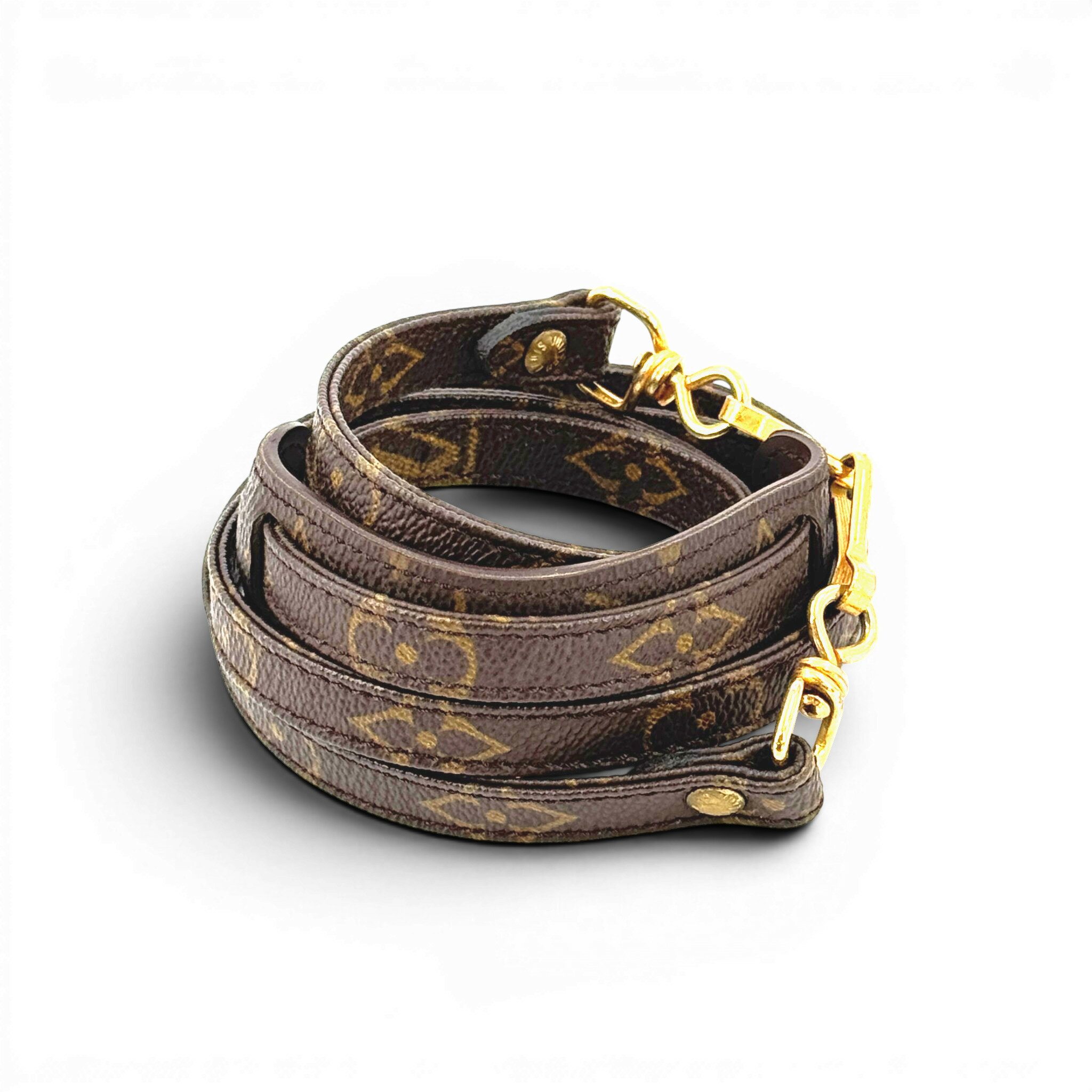Rakuten - 【中古】LOUIS VUITTON ショルダーストラップ モノグラムキャンバス 調節不可