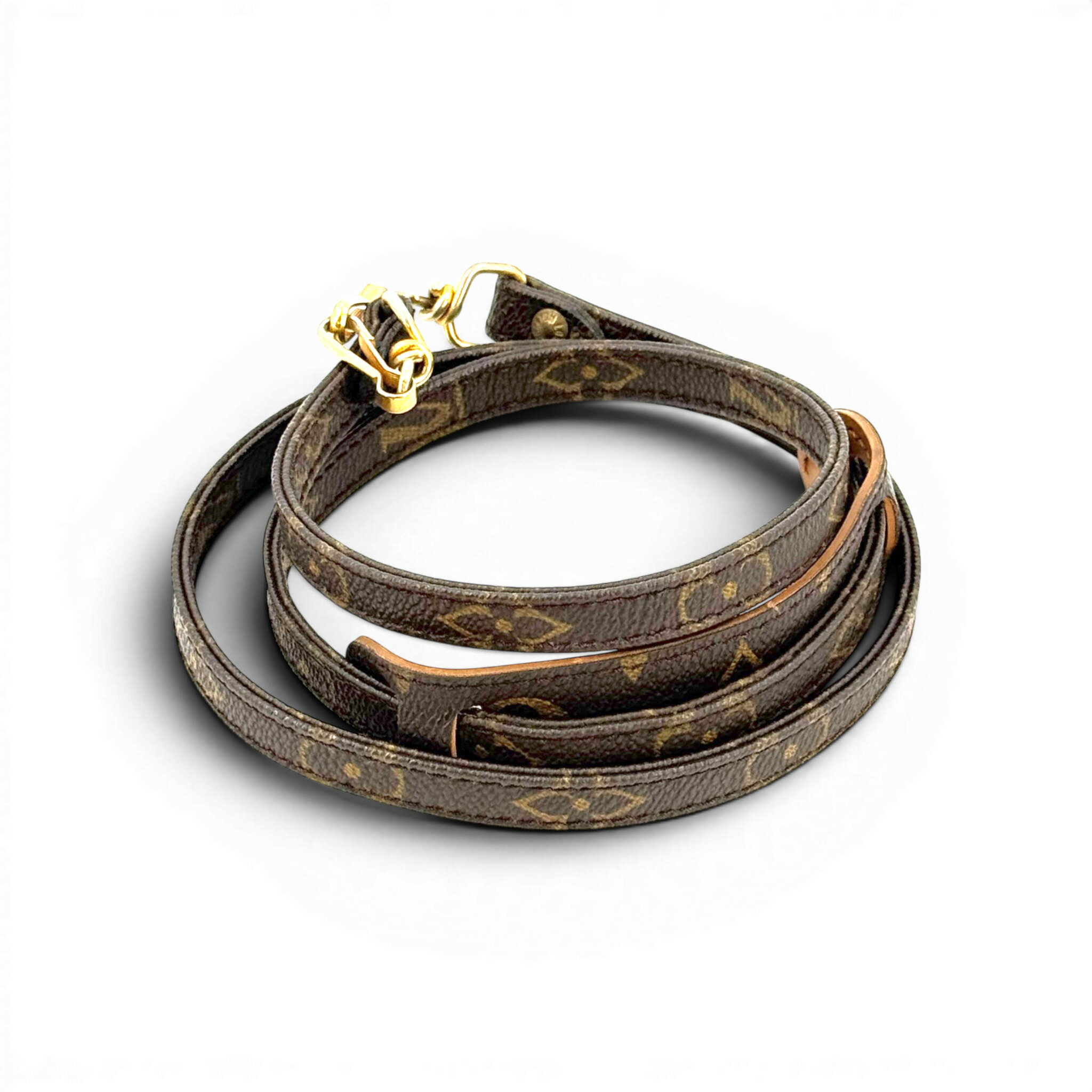 Rakuten - 【中古】LOUIS VUITTON ショルダーストラップ モノグラムキャンバス 調節不可