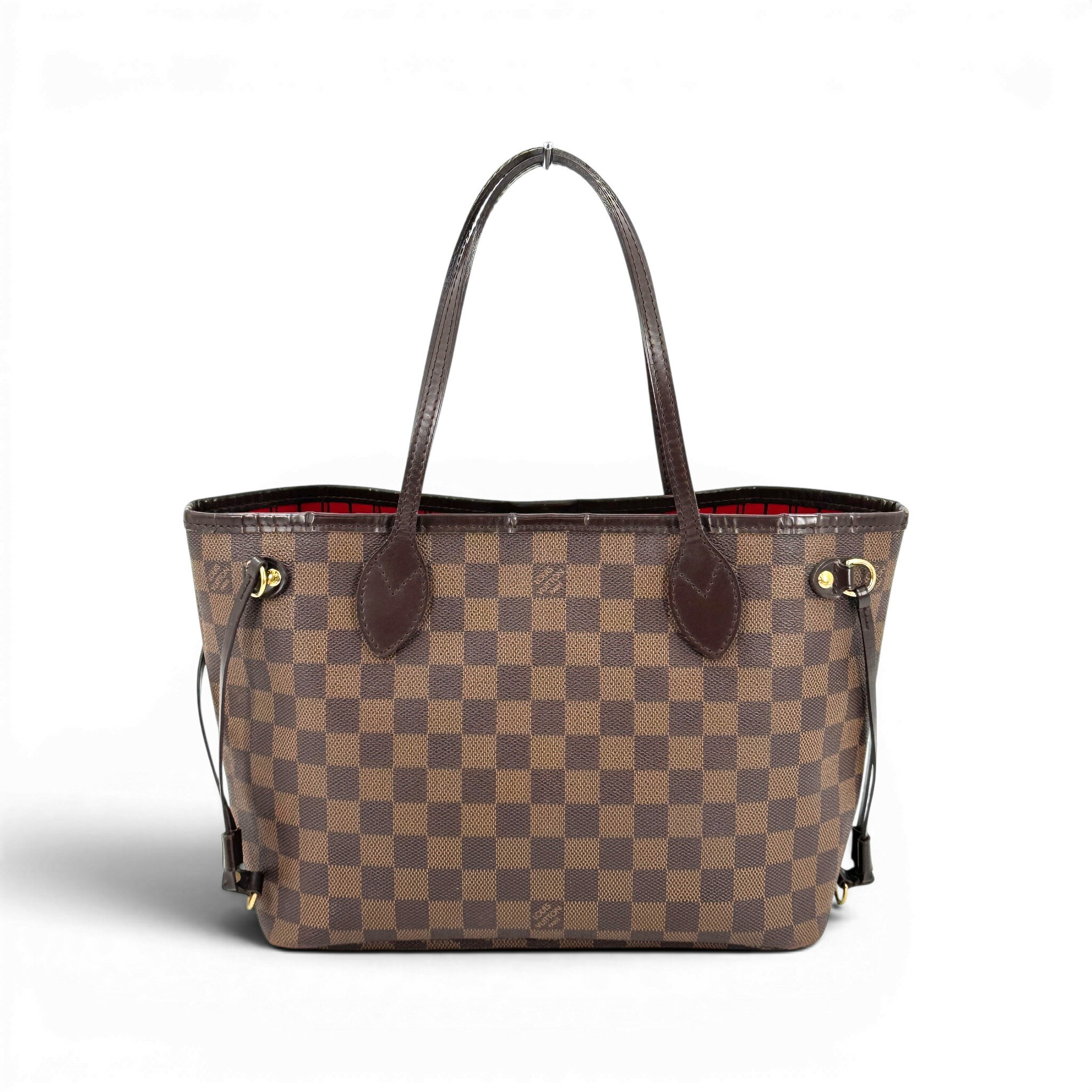 乐天商城 - 【中古】LOUIS VUITTON ダミエ・エベヌ ネヴァーフルPM トートバッグ M51109