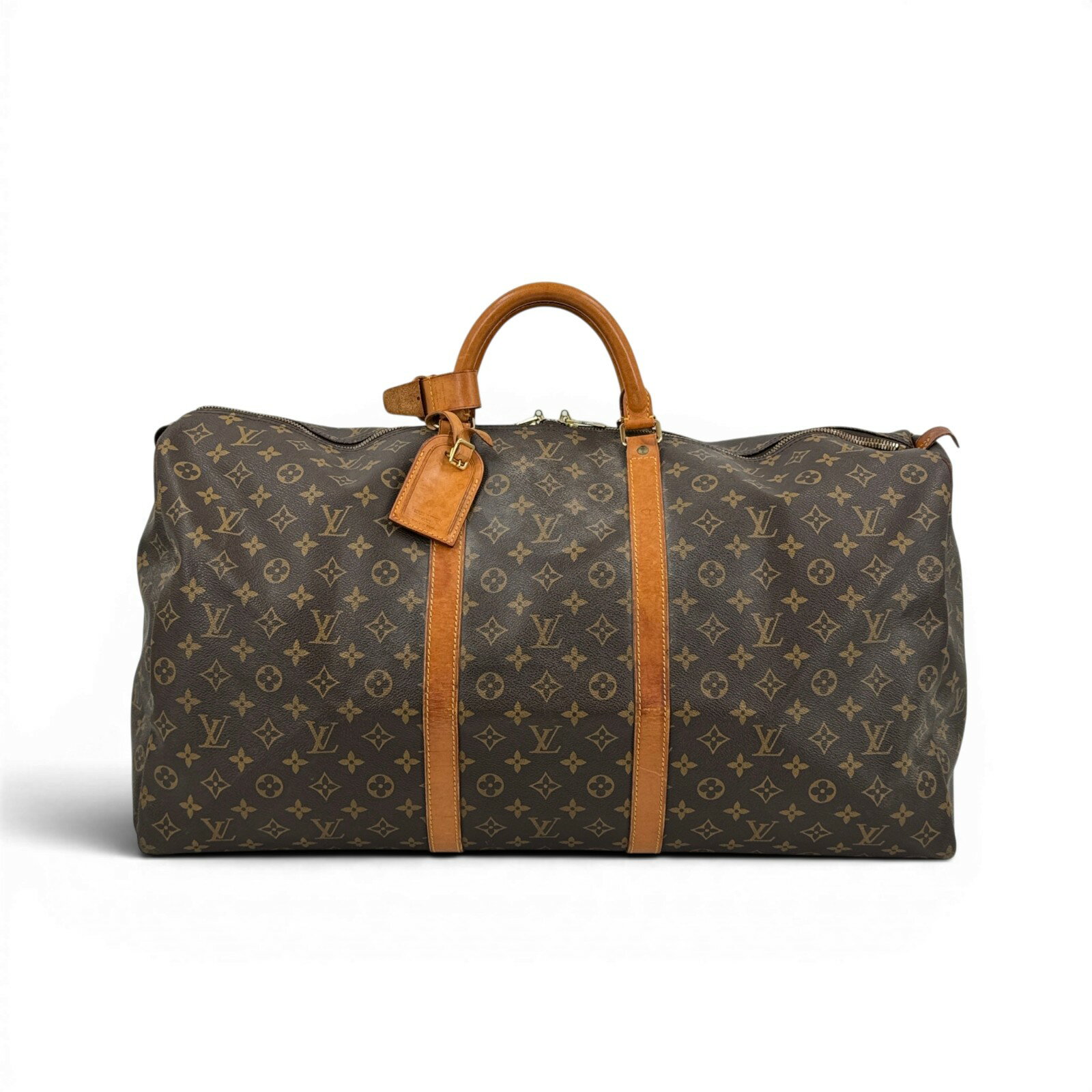 LOUIS VUITTON - 【中古】LOUIS VUITTON キーポル60 モノグラムキャンバス ボストンバッグ M41422
