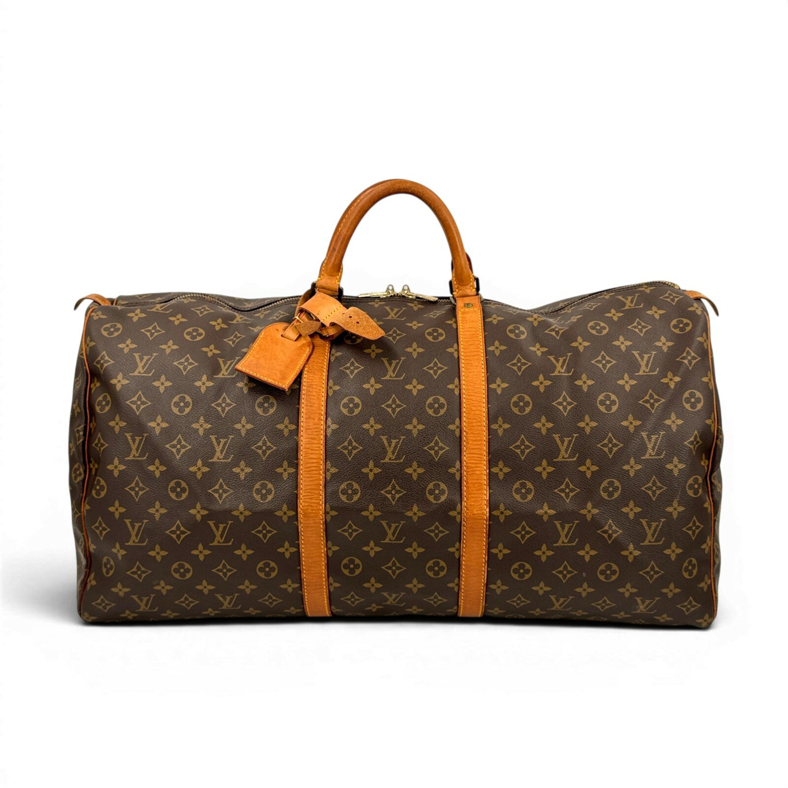 乐天商城 - 【中古】LOUIS VUITTON キーポル60 モノグラムキャンバス ブラウン ボストンバッグ M41422
