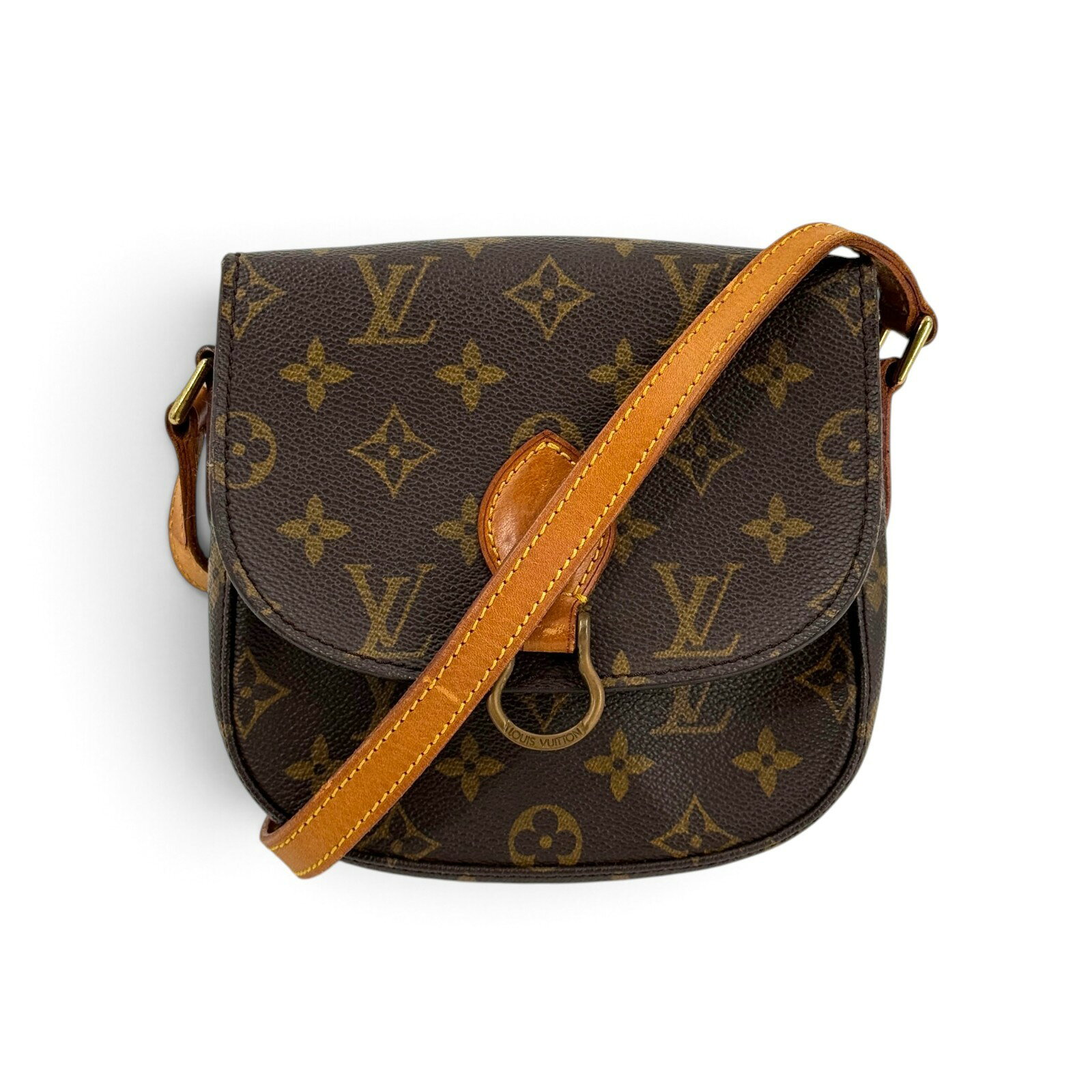 【中古】LOUIS VUITTON モノグラム サンクルーミニ ショルダーバッグ M51244