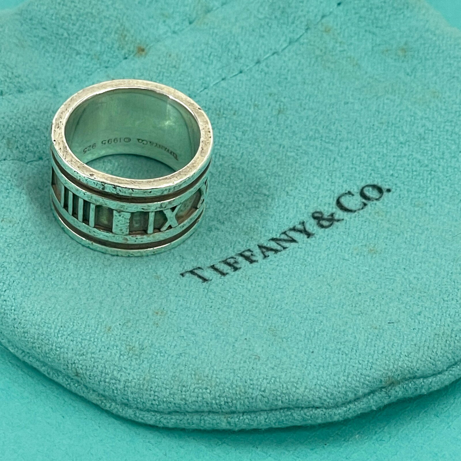 乐天商城 - 【中古】TIFFANY リング アトラス SV925 7.5号