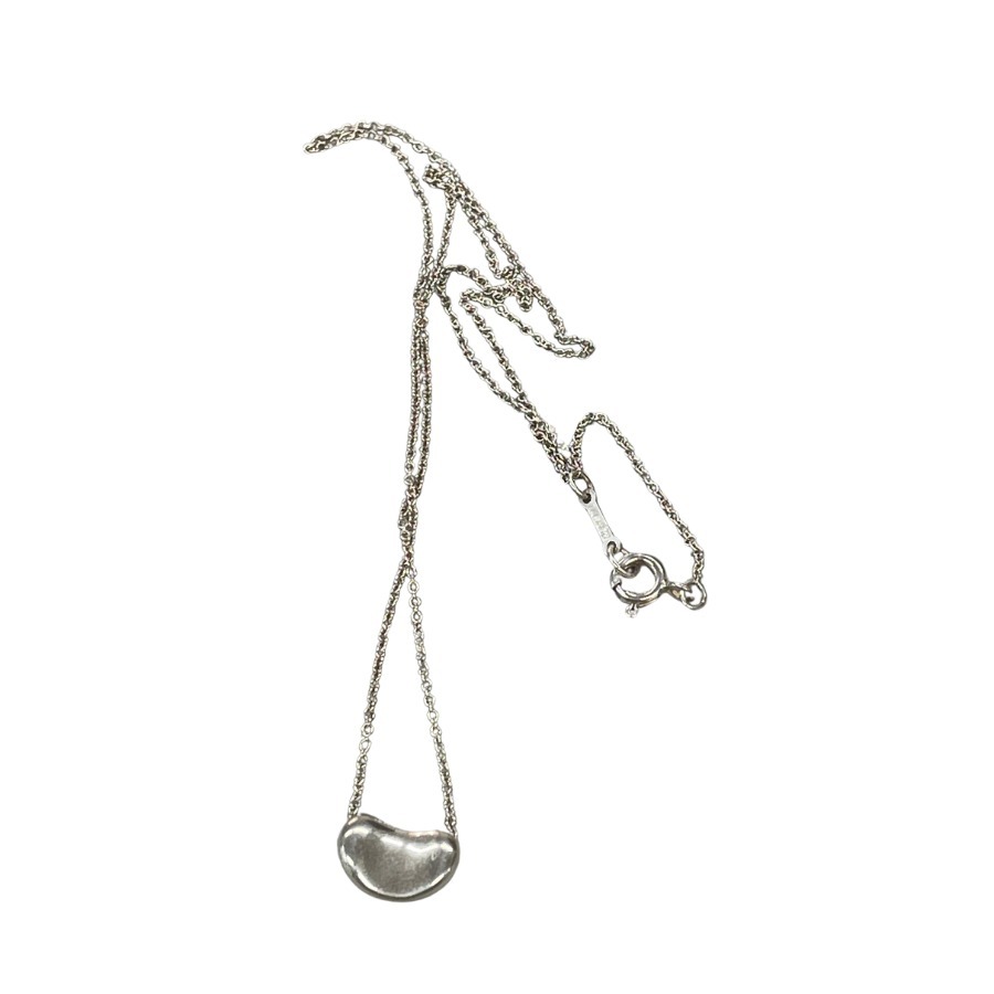 Rakuten - 【中古】TIFFANY ティファニー ネックレス ビーン 小