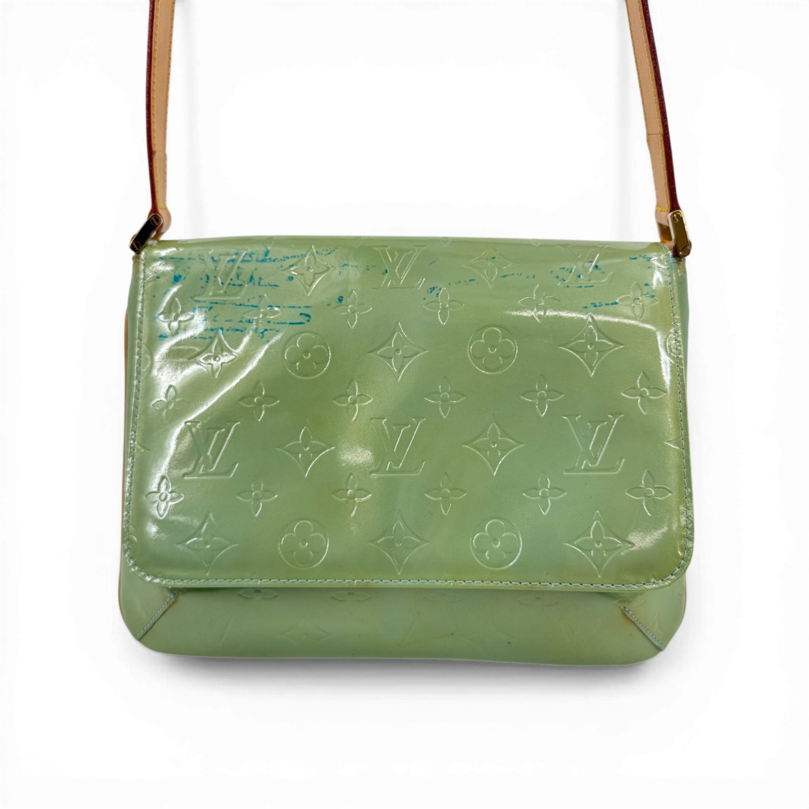 Rakuten - 【中古】LOUIS VUITTON モノグラム ヴェルニ トンプソンストリート M91009 ショルダー