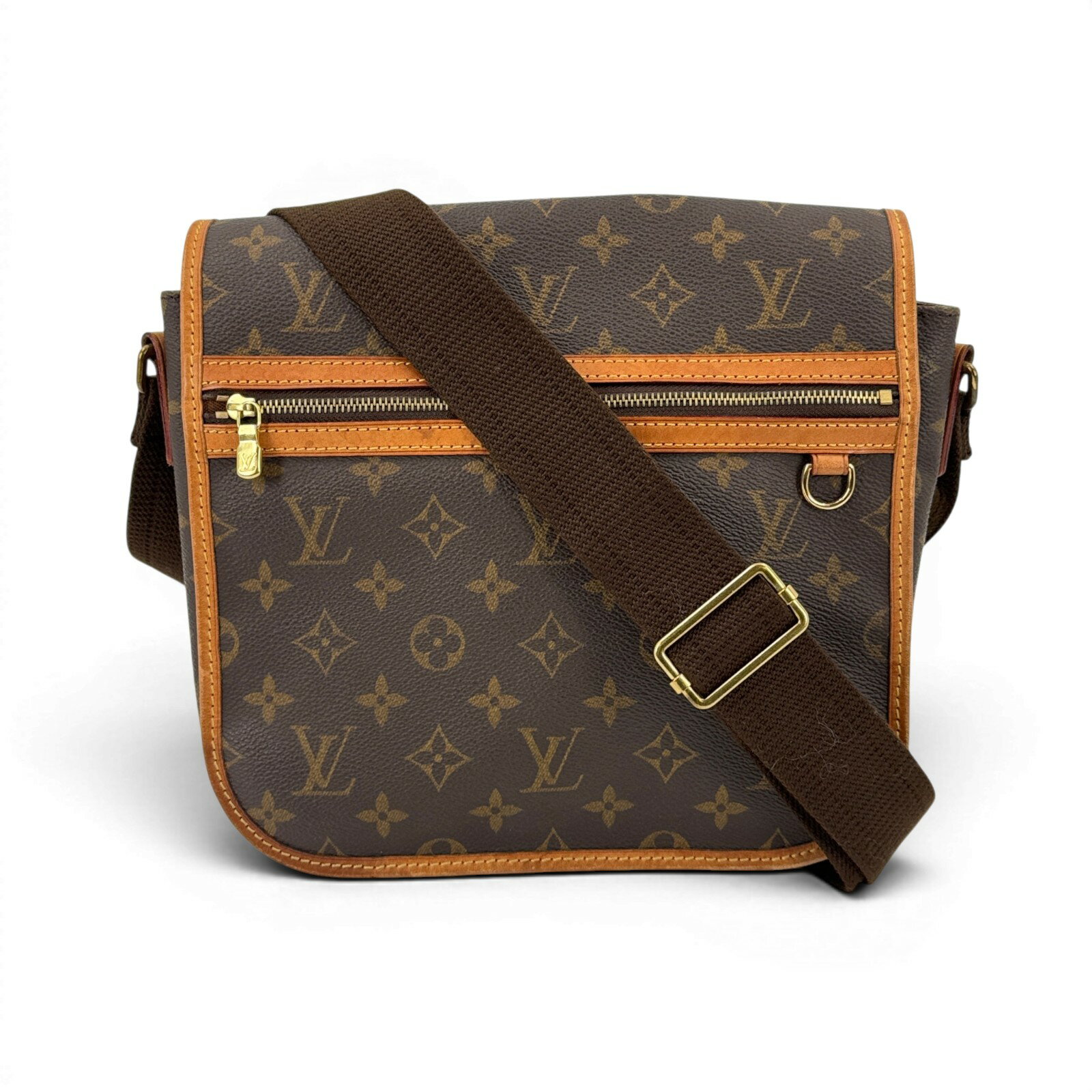 樂天商城 - 【中古】LOUIS VUITTON ボスフォールPM モノグラム ブラウン メッセンジャー ショルダーバッグ M40106