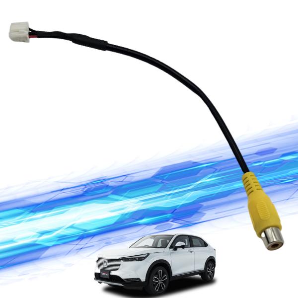 【ポイント10倍 送料無料】ヴィゼル バックカメラ アルパイン アダプター 変換 RCA 6ピン ハーネス 接続 wecar