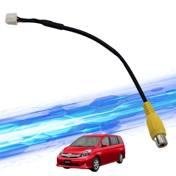 【ポイント10倍 送料無料】アイシス バックカメラ アルパイン アダプター 変換 RCA 6ピン ハーネス 接続 wecar