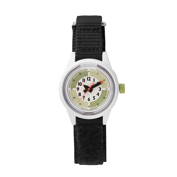 楽天TiCTAC[SALE]【fun pun clock to wear!】RP29J819 Designed by Yoko Dobashi with TiCTAC Q&Q Smile solar ソーラー キッズ