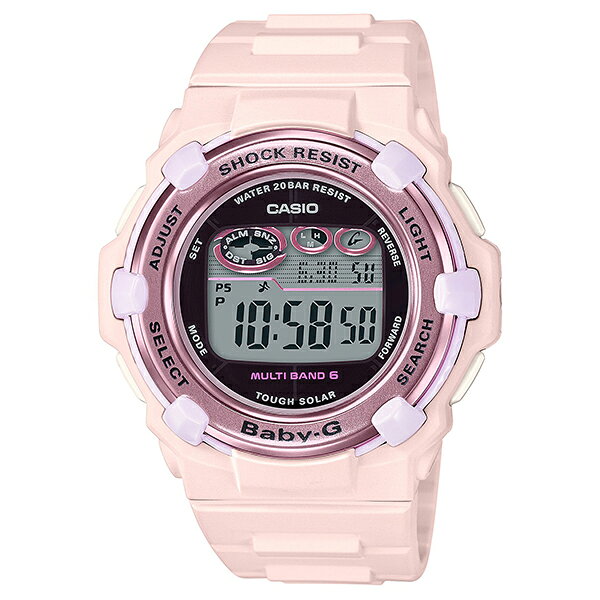 乐天商城 - BABY-G BGR-3000UCB-4JF 電波ソーラー レディース