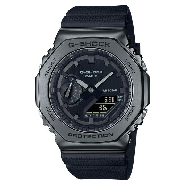 【G-SHOCK】オクタゴン GM-2100G-1A9JF アナデジ クォーツ メンズ