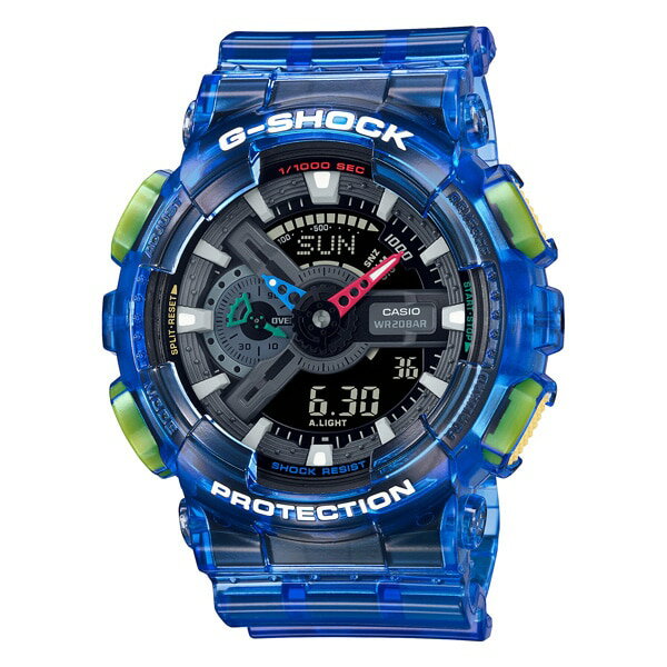 【G-SHOCK】JOYTOPIA GA-110JT-2AJF クオーツ クリアブル－