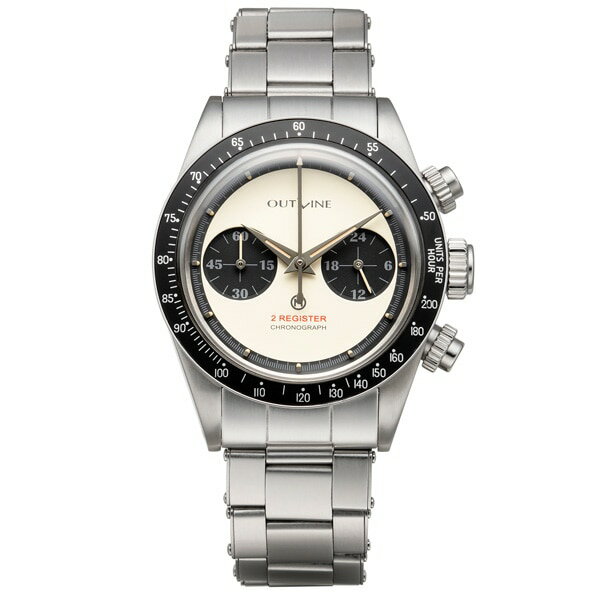 【アウトライン×チックタック】2レジスタークロノ YK20232-1WH ホワイト チックタック専売モデル