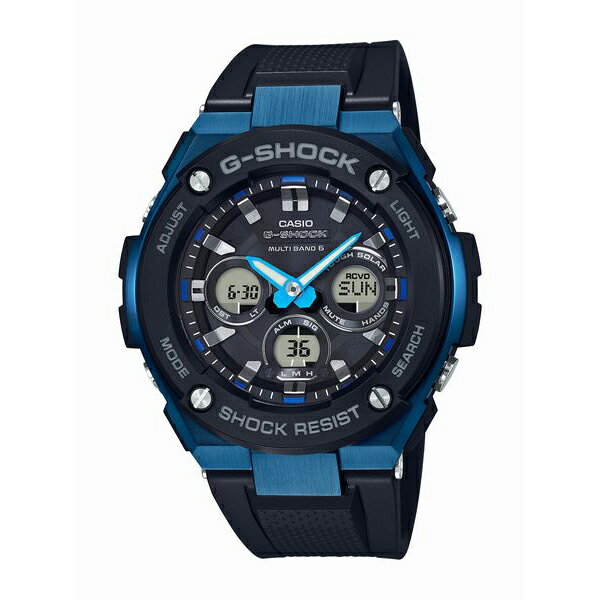 乐天商城 - G-SHOCK G-STEEL GST-W300G-1A2JF ミドルサイズ 電波ソーラー