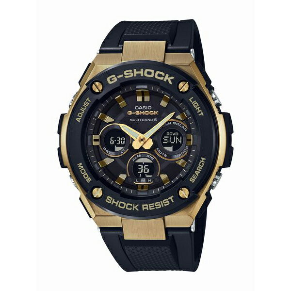 《G-SHOCK》G-STEEL GST-W300G-1A9JF ミドルサイズ 電波ソーラー