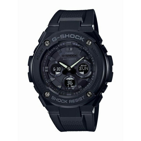 乐天商城 - pair G-SHOCK G-STEEL GST-W300G-1A1JF ミドルサイズ 電波ソーラー