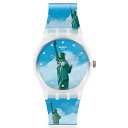 ySWATCHzWFg GZ351 NEW YORK BY TADANORI YOKOO THE WATCH Swatch~MoMA R{[V ppbP[W