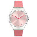 スウォッチ アイロニー 腕時計（レディース） 《SWATCH》スキンアイロニー SYXS135 ROSE MOIRE