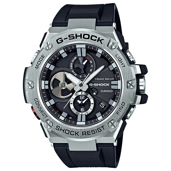 《G-SHOCK》G-STEEL GST-B100-1AJF Bluetooth搭載 タフソーラー