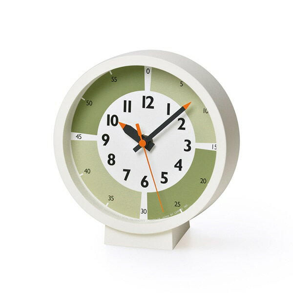 乐天商城 - fun pun clock YD18-05 GN 置き時計