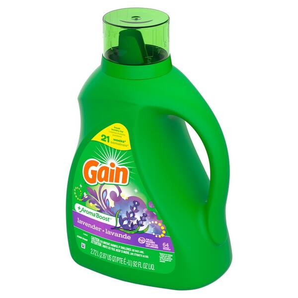 商品代金税込3,980円以上のご注文は送料無料になります！【 GAIN 】 ゲイン ラベンダー 濃縮 液体洗剤 2.72L / 92ozのサムネイル