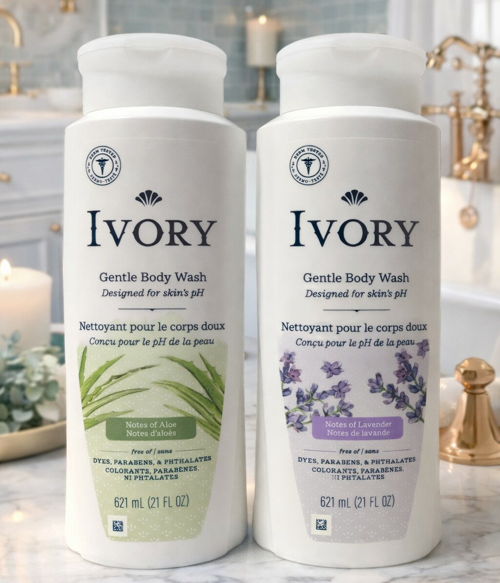 IVORY アイボリー ボディウォッシュ / アイボリー ボディソープ 621ml ( アロエ or ラベンダー ) アメリカP＆Gのお肌に優しい香りの良いボディーソープです♪ 敏感肌の方におすすめです。