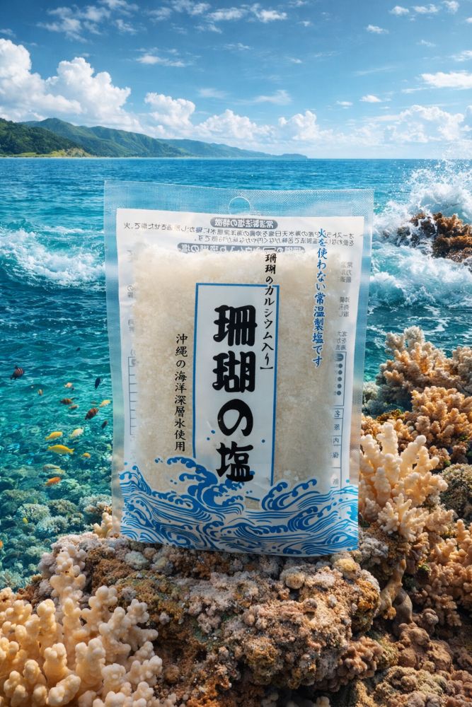 送料185円〜 垣乃花謹製【 珊瑚の塩 