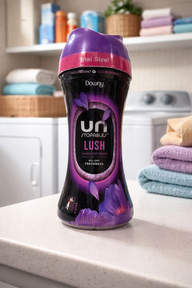 Downy ダウニー アンストッパブル インウォッシュ セントブースター 衣類用加香剤 ラッシュ LUSH 141g / 5.0 oz 芳香ビーズ 衣類の香り付けビーズ 衣類用芳香剤 ラベンダー バニラ