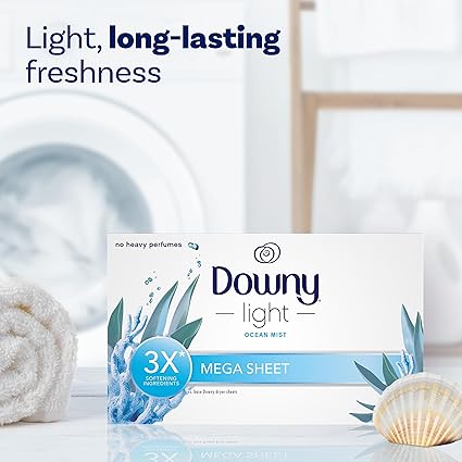 Downy ダウニー ライト / インフュージョン メガシート 乾燥機用柔軟シート ドライ...