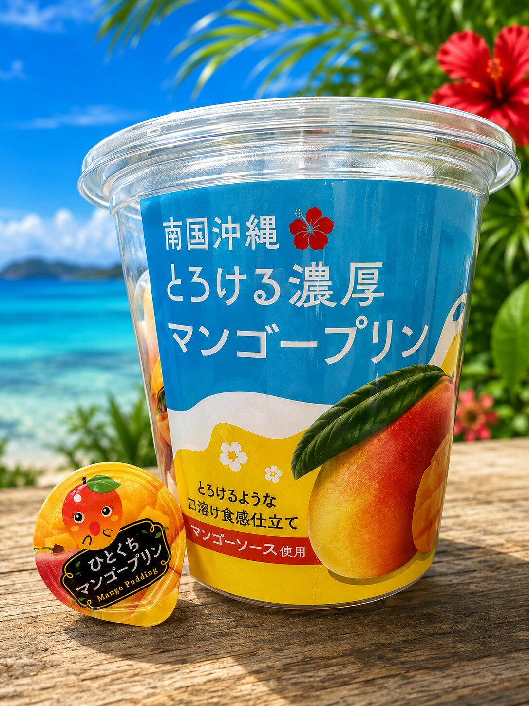 沖縄限定 南国沖縄 とろける濃厚 マンゴープリン 350g お土産 スイーツ プレゼント ゼリー デザート ギフト 洋菓子 生菓子 沖縄土産 ※ご出荷まで最長で1週間前後お時間を頂戴致します。