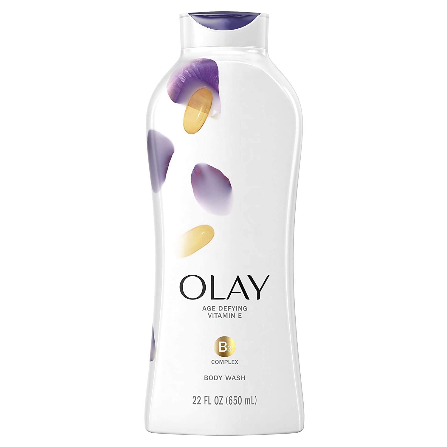 送料520円〜商品代金税込9,800円以上のご注文は送料無料になります！【 OLAY AGE DEFYING BODY WASH with Vitamin E & B3 Complex 】 オレイ エイジ ディファイング ボディウォッシュ / ボディソープ 650ml / 22 FL OZ 1