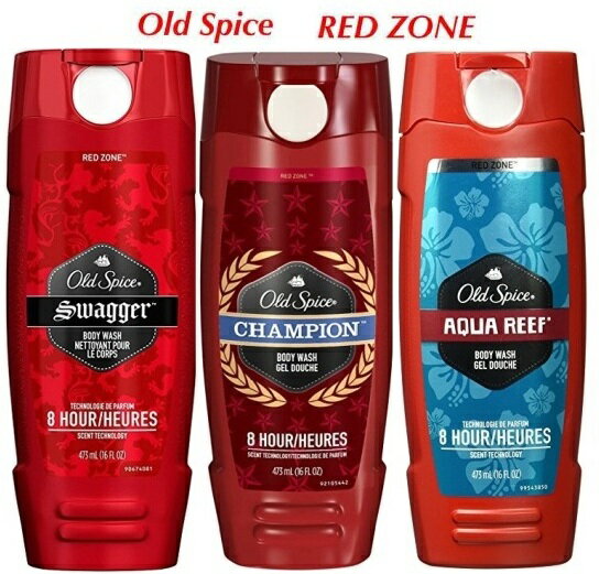 送料520円〜安心で早い国内配送【 OldSpice RED ZONE 】 オールドスパイス レッドゾーン ボディウォッシュ / ボディソープ 473ml ( スワッガー ・ チャンピオン ・ アクアリーフ )