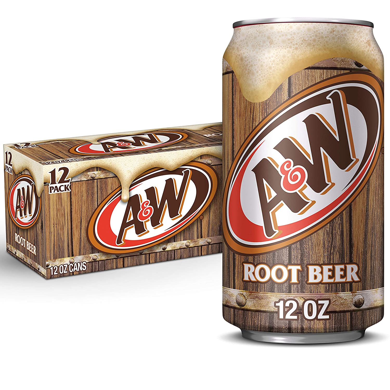 商品代金税込9,800円以上のご注文は送料無料になります！【 A&W ROOT BEER 】 A&W ルートビア 355ml × 12本 / 12缶 = ケース販売