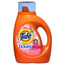 商品代金税込9,800円以上のご注文は送料無料になります！【 Tide A Touch of Downy 】 タイド プラス タッチ オブ ダウニー エイプリルフレッシュ 柔軟剤入り濃縮液体洗剤 1.36L / 46 FL OZ