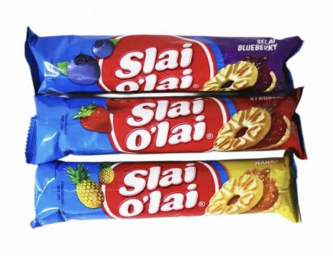 送料450円〜商品代金税込9,800円以上は送料無料! Slai O'lai スライオライ ビスケット 128g ( ブルーベリー or ストロベリー or パ...