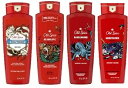 送料520円～商品代金税込9,800円以上のご注文は送料無料になります！【 OldSpice WILD COLLECTION 】オールドスパイス ワイルドコレクション ボディウォッシュ / ボディソープ 473ml ( ウルフソーン or ベアーグローブ or クラーケンガード or ナイトパンサー )