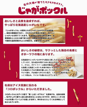 じゃがポックル 【6袋入×5箱セット】【送料無料】 ポテトファーム カルビー ポテトチップス 北海道 お土産 ギフト 贈り物 プレゼント お返し お祝い 内祝い お年賀 バレンタインデー ホワイトデー お彼岸 母の日 父の日 お中元 敬老の日 七五三 クリスマス お歳暮