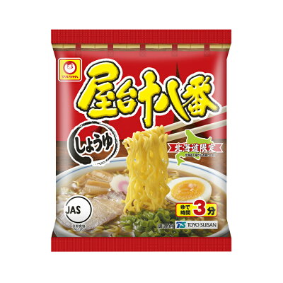 souvenirshop ちどりや 屋台十八番 しょうゆ【2ケース60食入(5食パック×12個)】東洋水産 マルちゃん カップ麺 インスタント麺 即席めん 北海道限定 お土産 ギフト プレゼント お取り寄せ 送料無料 画像2