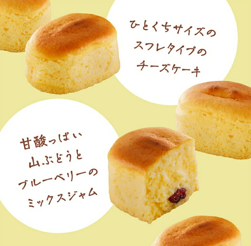 ふらのチーズケーキ【6個入×4個】【冷凍】菓子司 新谷 北海道 お土産 スフレ チーズケーキ ブルーベリー ジャム 富良野 ギフト プレゼント お取り寄せ クリスマス バレンタイン 送料無料