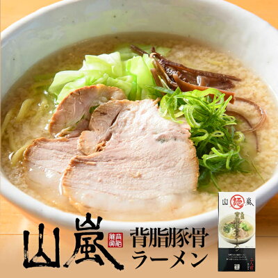 souvenirshop ちどりや 山嵐 背脂豚骨ラーメン【2食入×5個】【生麺】札幌ラーメン こってり あっさり こっさり とんこつラーメン 有名店 北海道 お土産 ギフト プレゼント お取り寄せ 送料無料