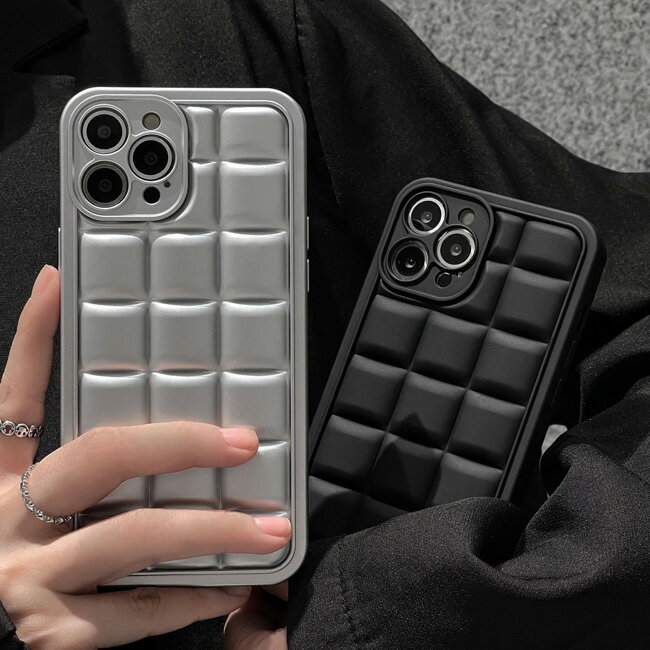 スマホケース 韓国 iphone15 iphone15pro iphone14 ケース 韓国 iphone14pro iphone14promax iphone13 iphone12 12pro mini iphone11 ケース 11 pro max promax xs xr xsmax plus iphone ケース 韓国 かわいい キルティング かわいい iphone plus ソフト ケース アイフォンのサムネイル