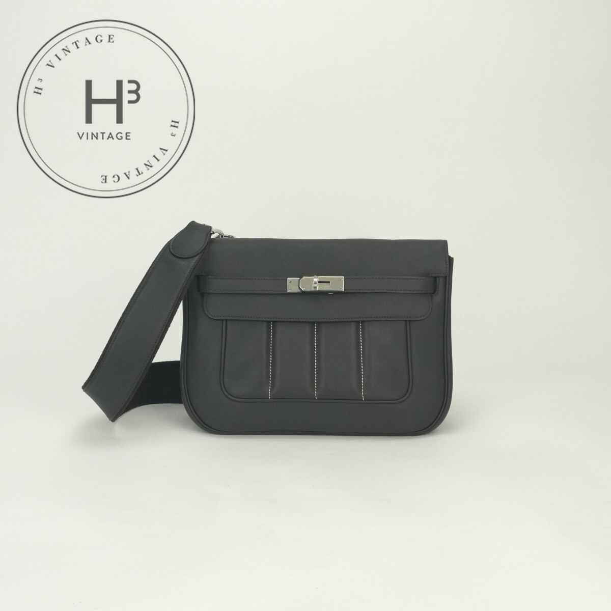 Rakuten - エルメス HERMES ベルリンヌ バッグ ショルダーバッグ エバーカラー グラファイト Graphite グレー Gray シルバー金具 エヴァーカラー