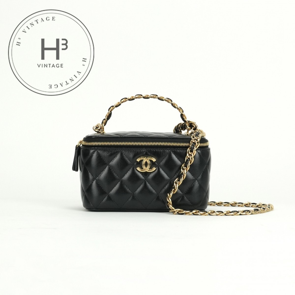 【25S/限定カラー★】CHANEL トップハンドルバニティバッグ 楽天市場】シャネル バニティバッグ(レディースバッグ|バッグ